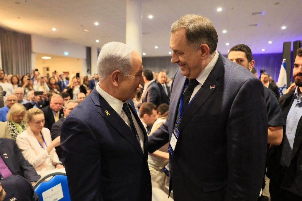 DODIK S NETANYAHUOM 'Republika Srpska stoji uz Izrael'